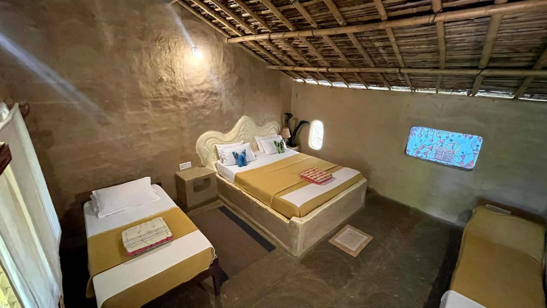 Nature Tones - Mud House By Nectar Experience Maraiyūr Lägenhet